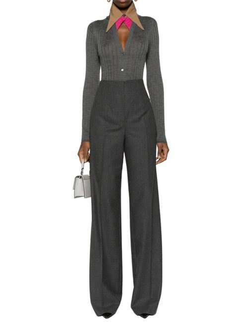 Pantalone Donna grigio con vita ampia ALBERTA FERRETTI | 03115123A0509